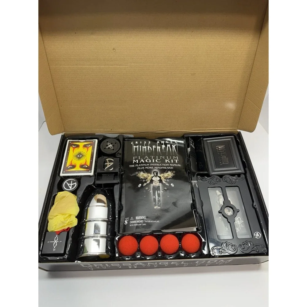As Seen On TV Criss Angel Mindfreak Platinum Magic Kit with Instructional DVD